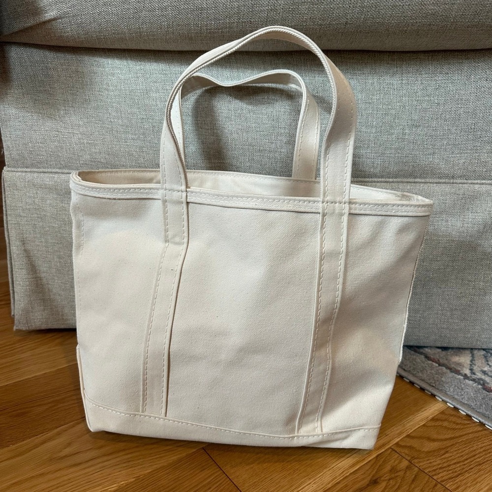 L.L. Bean Cream Tote Bag